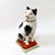 Amazing 1920's Staffordshire Ware black and white cat on a pillow by William Kent. Figurine is marked number 67. This...