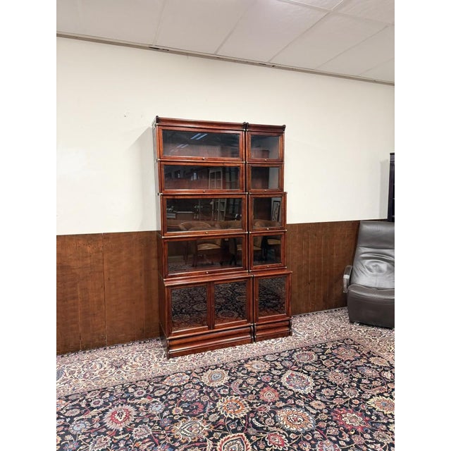 English Bookcase from Globe Wernicke For Sale - Image 3 of 18
