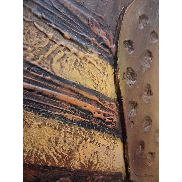 Oxblood Red Intervention No, 7, "Splendid Fracture" by Splendidus For Sale - Image 8 of 12