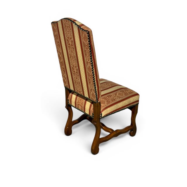 Set of 8 Attributed to Ralph Lauren Louis XIV Dining Chairs For Sale - Image 10 of 10