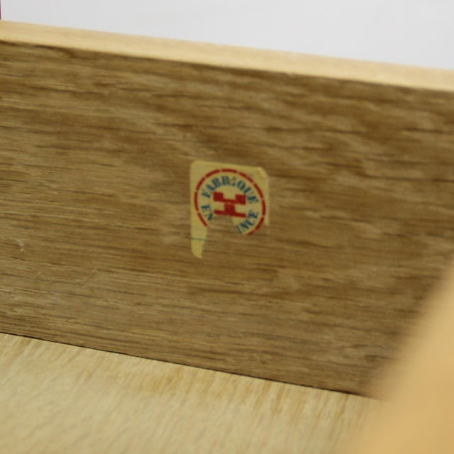 Brutalist Vintage Cabinet by Guillarme and Chambrom, 1960s For Sale - Image 3 of 9