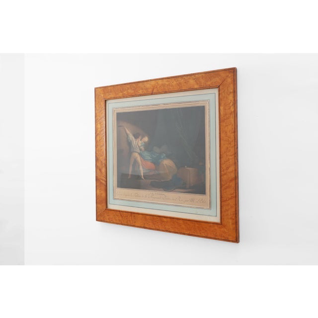 Baroque After Jean-Honoré Fragonard, Le Verrou, 1800, Engraving, Framed For Sale - Image 3 of 11