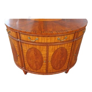 Ethan Allen Mahogany Newport Collection Chest Buffet Server Sideboard Commode For Sale