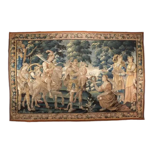 Impressive 17th Century Flemish Historical Tapestry