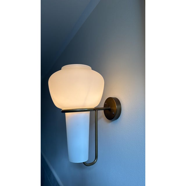 Brass Wall Sconces by Hans-Agne Jakobsson for Hans-Agne Jakobsson AB Markaryd, 1960s, Set of 2 For Sale - Image 9 of 10