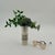 Silver Optical Metal Vase by Atelier Des Orfèvres, Italy, 1970s For Sale - Image 8 of 13