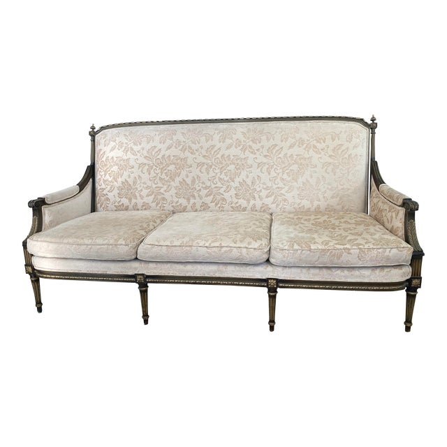 French Louis XVI Style Sofa - John Elgin Woolf For Sale