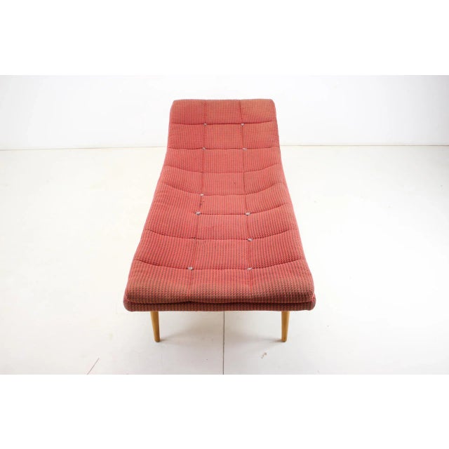 Gold Mid-Century Daybed, 1960s For Sale - Image 8 of 11