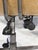 Coffee Acme Hamilton Industrial Coffee Leather Channel-Stitched Swivel Task Chair For Sale - Image 8 of 10