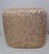 Gold Vintage Postmodern Pink & Gold Damask Waterfall Vanity Stool For Sale - Image 8 of 11