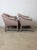 Pair Polka Dot Pink Accent Chairs For Sale - Image 4 of 12
