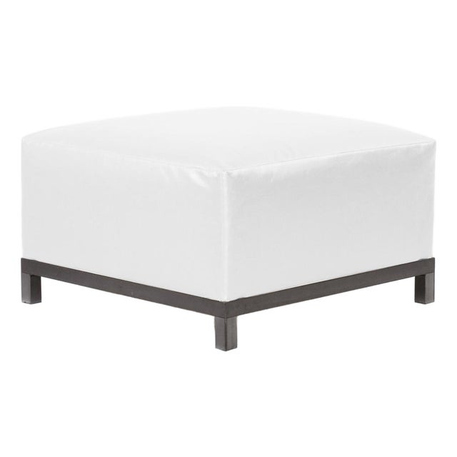 Axis Ottoman Atlantis White Titanium Frame For Sale
