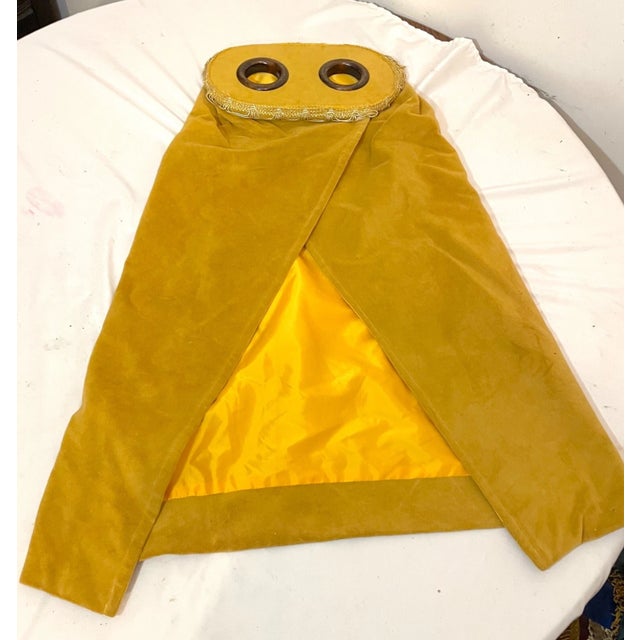 Textile Rare Antique Hand Embroidered Judaica Jewish Tree Life Torah Mantel Scroll Cover For Sale - Image 7 of 10