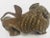 Mid 20th Century Vintage African Cast-Bronze Sculpture of a Stylized Mythical Lion For Sale - Image 5 of 13