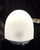 2000 - 2009 Vintage Wall Lamp with Chrome-Plated Metal Frame and White Glass Shade by EMB, 2000s For Sale - Image 5 of 9