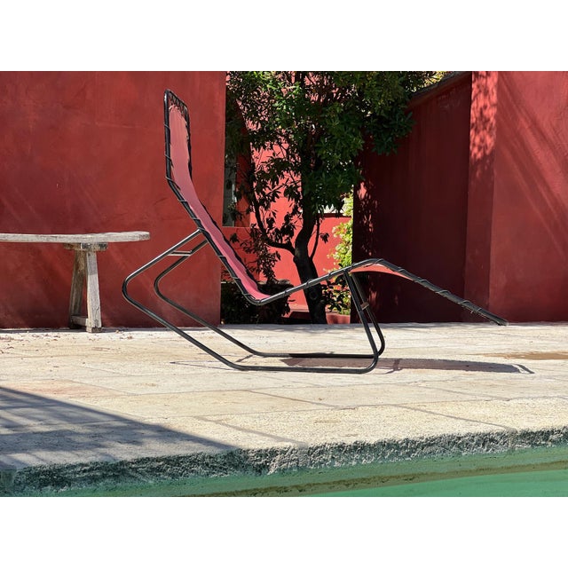 Long Chairs Barwa by J.Waldheim and E.Bartolucci, 1950, Set of 4 For Sale - Image 4 of 10