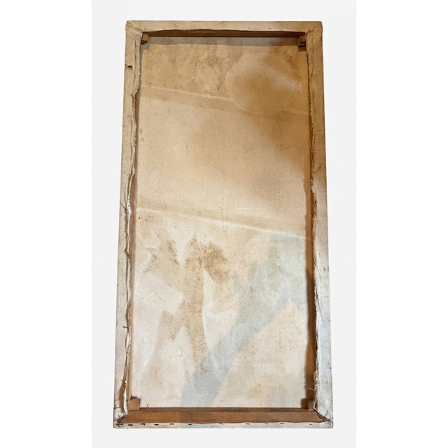 Original 1970's Hand-Painted Cracker Jack Advertising Canvas on Keyed Professional Stretchers 24" X 48" For Sale In Los Angeles - Image 6 of 7