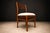 Brazilian Modern Set of Eight Chairs in Caviuna Wood & Linen, Alexandre Rapoport, 1960s For Sale - Image 9 of 16