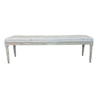 19th Century Gustavian Backless Bench For Sale