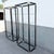 Art Deco Black Lacquered Etagere With Gold Accents and Glass Shelves - A Pair For Sale - Image 4 of 12