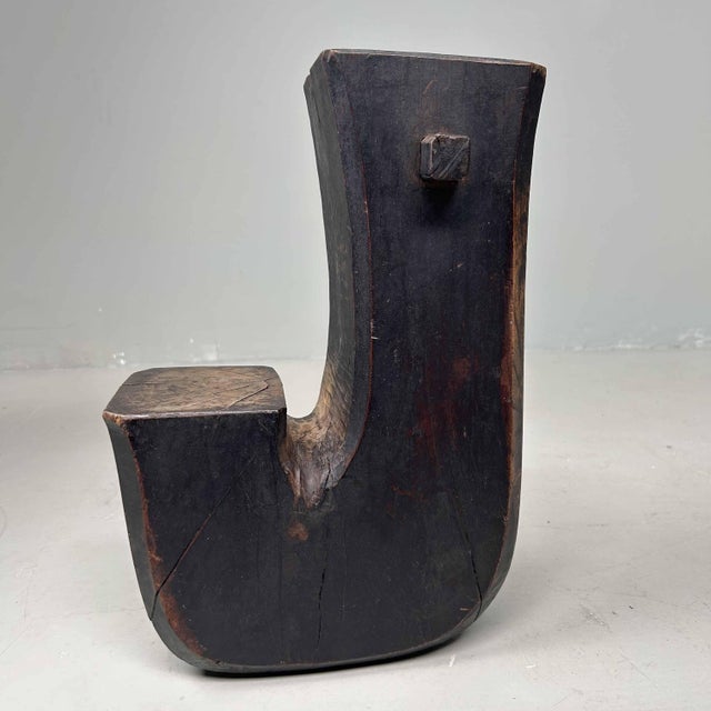 Beautiful antique Japanese Daikoku Jizai Kagi (大黒自在鉤) from the late Edo period. Dimensions: height 42 cm, width 28 cm,...