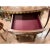 French Elegant Oval Accent Table With Inlaid Wood, Brass Gallery, Drawer & Lower Shelf For Sale - Image 3 of 6