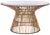 Brown Safavieh Whent Round Coffee Table - Honey Brown Wash/Black For Sale - Image 8 of 8