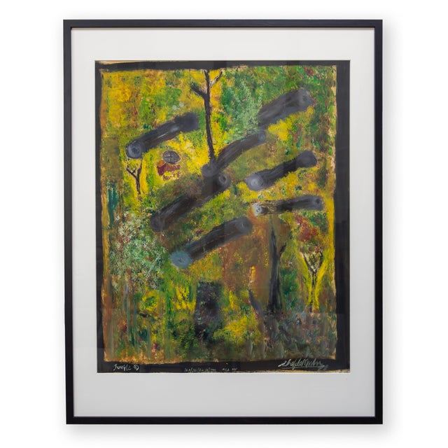 In Jungle, Chef de Mulu fuses Neo-Expressionism and Symbolism into an intense, dreamlike visual language. At its core lies...