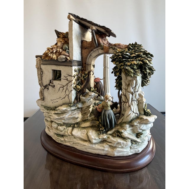 Ceramic Majestic Prince Nativity Scene from Capodimonte Porcelain, 1990s For Sale - Image 7 of 16