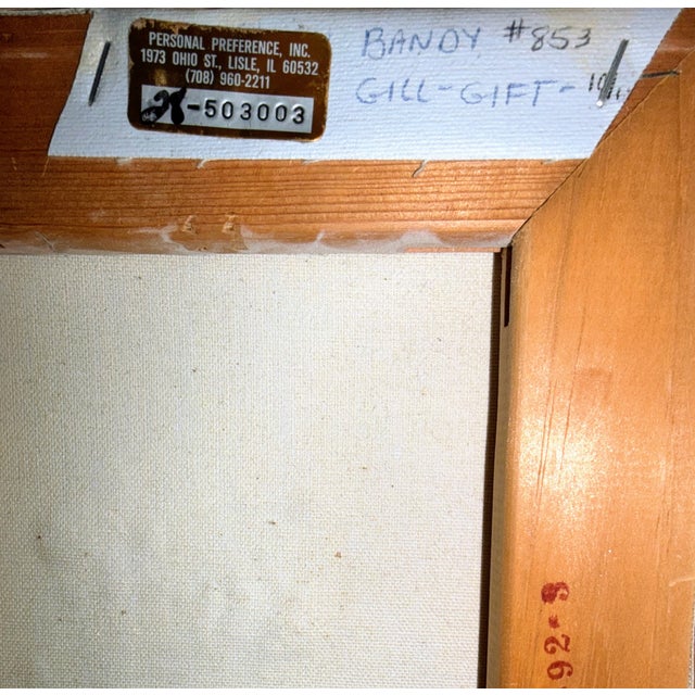 Vintage Impasto Floral Oil Painting on Canvas, Signed "A. Sweeting" For Sale In Greenville, SC - Image 6 of 16