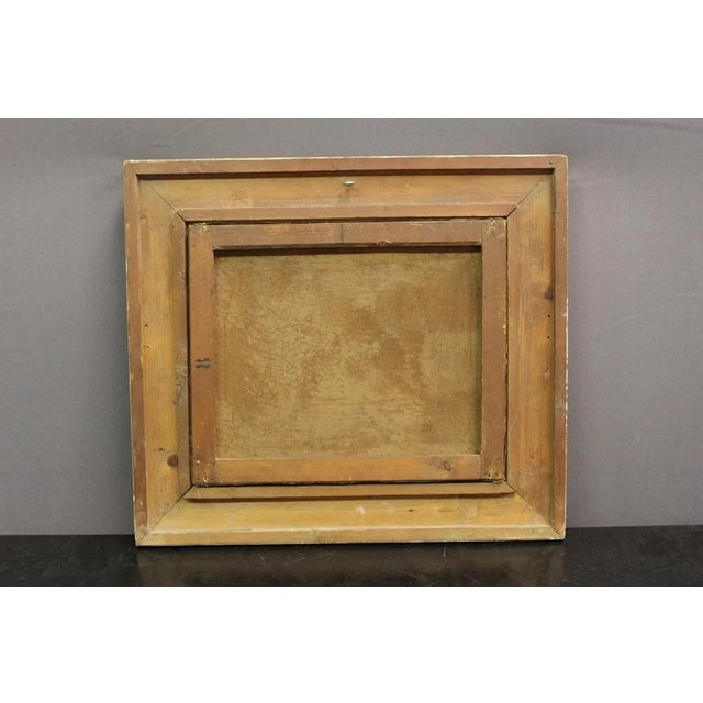 Frédéric Borgella, Young Girls Celebrating Spring, Late 1800s, Oil on Canvas For Sale - Image 4 of 12