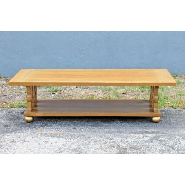 1960s C1960's Mid Century Large Coffee Table For Sale - Image 5 of 12