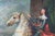 Thomas Francis Equestrian Horse Portrait Oil Painting After Anthony Van Dyck For Sale - Image 6 of 12