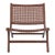 Luna Accent Chair - Cognac/Brown For Sale