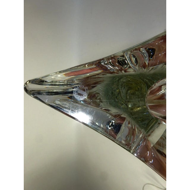 Vintage French Art Glass Lamps by St. Louis Crystal For Sale In Las Vegas - Image 6 of 8