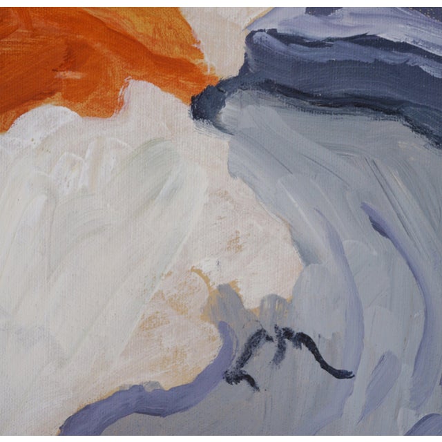 "Spring Forward" Abstract Acrylic Painting by Laurie MacMillan, Framed For Sale In Los Angeles - Image 6 of 6