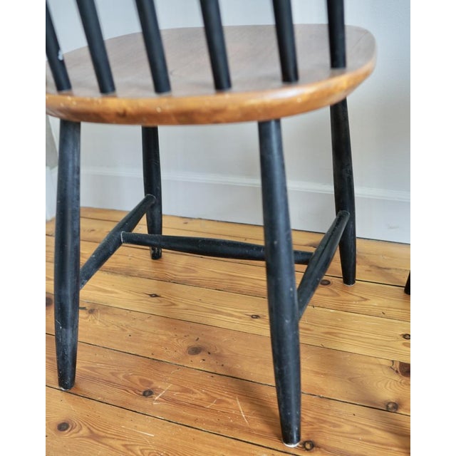 Wood Set of Fanett Model Chairs by Tapiovaara, 1960s, Set of 2 For Sale - Image 7 of 18
