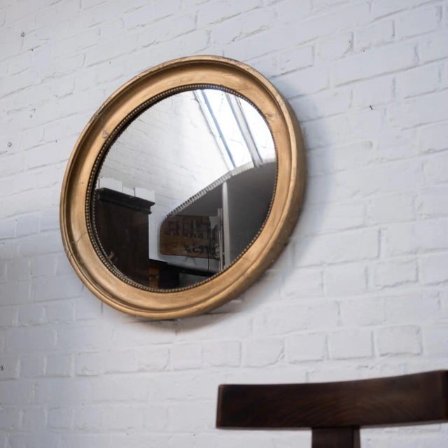 Large Oval Mirror, France, 19th Century For Sale - Image 6 of 8