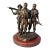 Bronze Sculpture "Three Servicemen" by Frederick Hart for the Vietnam Veterans Memorial Fund 1988 Franklin Mint For Sale