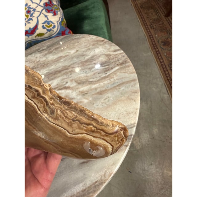 Free Form Alabaster Catchall For Sale In Miami - Image 6 of 6