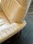 Mid 20th Century Scandinavian Ekornes Stressless Lounge Chair and Ottoman in White Leather & Rosewood For Sale - Image 13 of 18