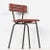 Metal Vintage Red Garden Chairs, 1920, Set of 4 For Sale - Image 7 of 11