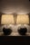 Mid 20th Century Moroccan Style Pearl Inlay Lamps - a Pair For Sale - Image 4 of 12