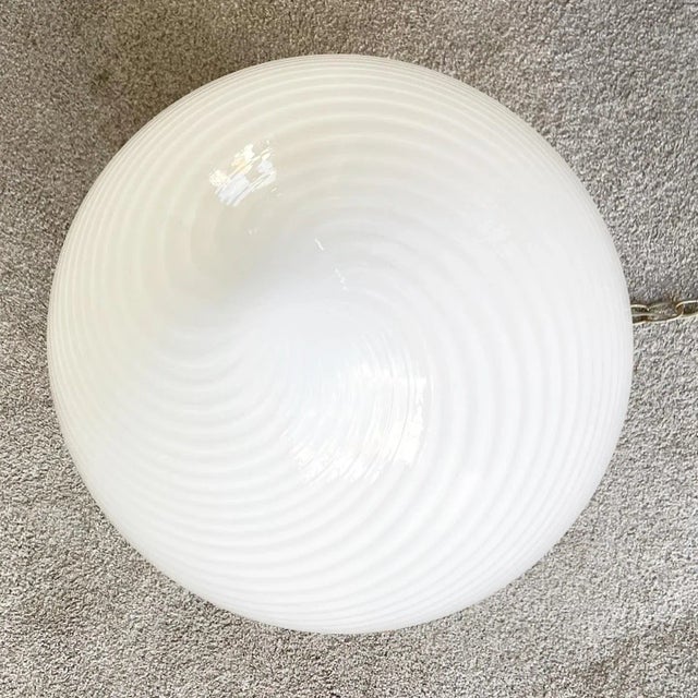 Vintage Murano Glass Hanging Egg Lamp For Sale In Miami - Image 6 of 11