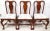 Offering One Of Our Recent Palm Beach Estate Fine Furniture Acquisitions Of A Set of 6 Mid Century Solid Cherry Queen Anne...