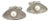 1990s Pair of Mikimoto Estate Akoya Pearl Mens Cufflinks 6.5 mm Sterling Silver For Sale