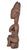Early 20th Century Yoruba Female Figure Lifting Breasts Nigeria For Sale - Image 4 of 6