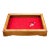 Vintage Tabletop Burl Wood and Glass Keyed Collector’s Display Box For Sale