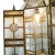 Brass Vintage Moroccan Brass & Etched Glass Pendant Light For Sale - Image 8 of 11