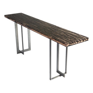 Phellem Console Table from Alcarol For Sale